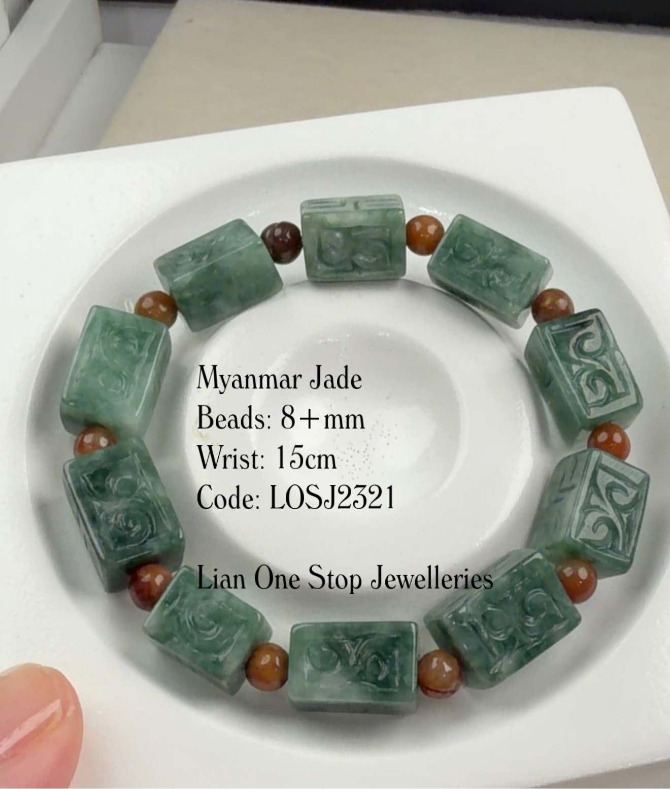 Code: LOSJ2321 Myanmar Jade