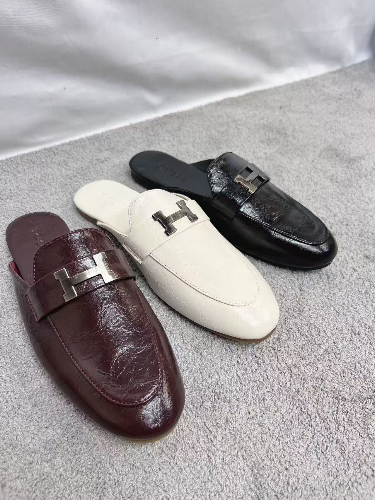 TA78 英伦风H字半包鞋