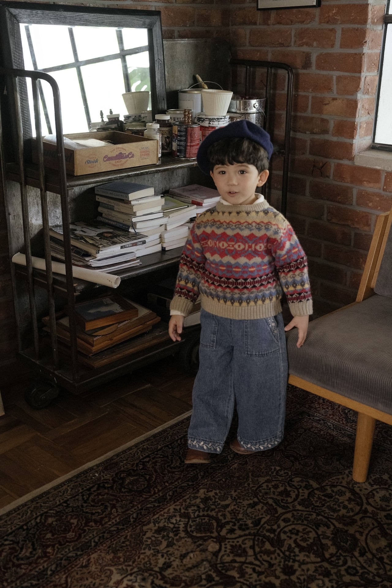 Oren | Adeline Multi Wool Knit 親子羊毛針織衫