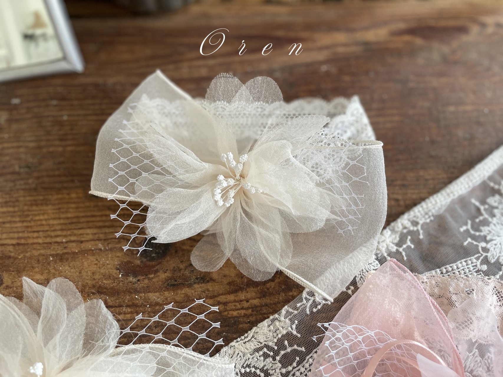 Rosé Hairband & Hairpin