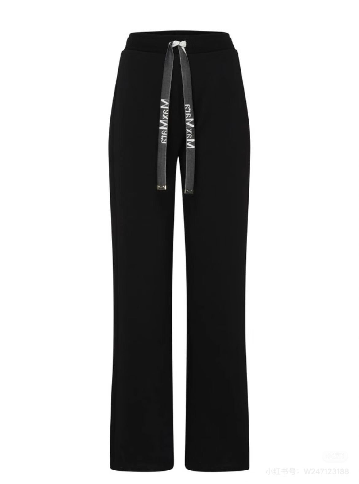 $168條、2條起$158條。M*ax Mara 經典飄帶闊腿褲