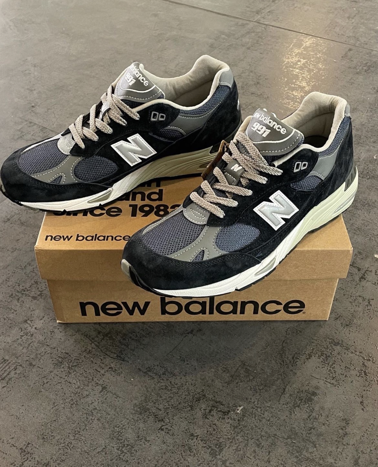 New balance 991 NV Kith Navy M991NV W991NV | DS