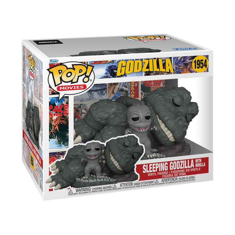 📦訂購 美國代購 Funko POP! Super Sleeping Godzilla with Minilla Figure 哥斯拉 模型