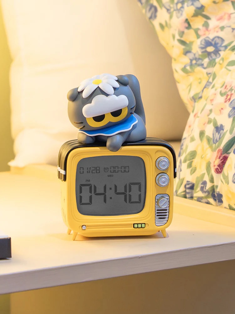 📦訂購 韓國代購 ZO&FRIENDS ZOA DIGITAL CLOCK 灰貓鬧鐘