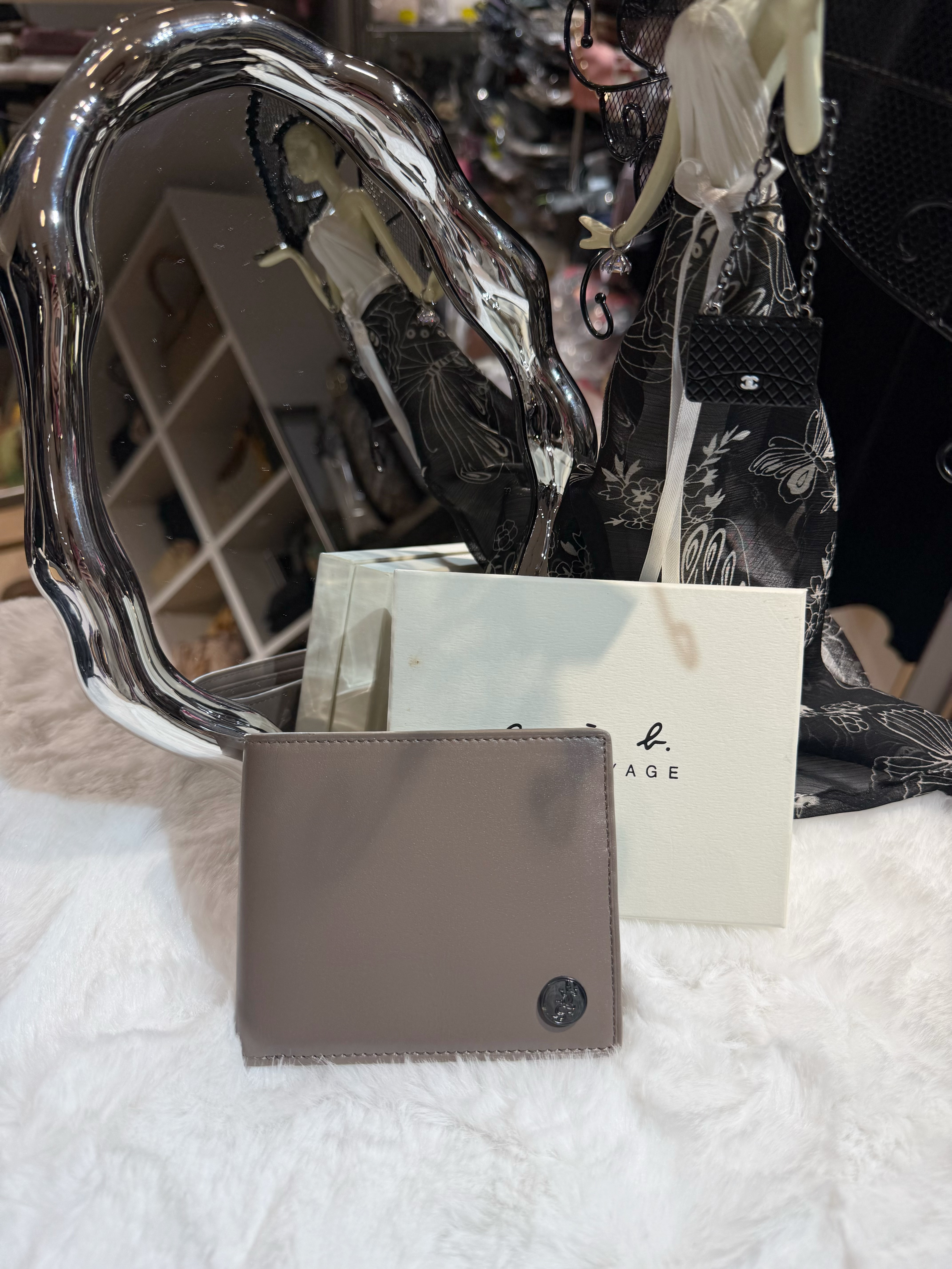 Agnes b wallet 1205/taupe