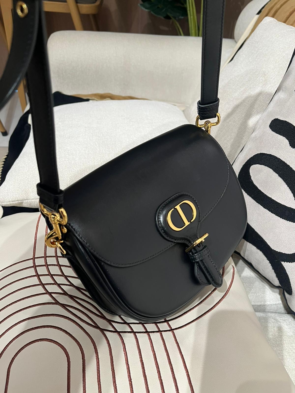 Dior Bobby medium calfskin 黑金 100%Authentic , 95%new