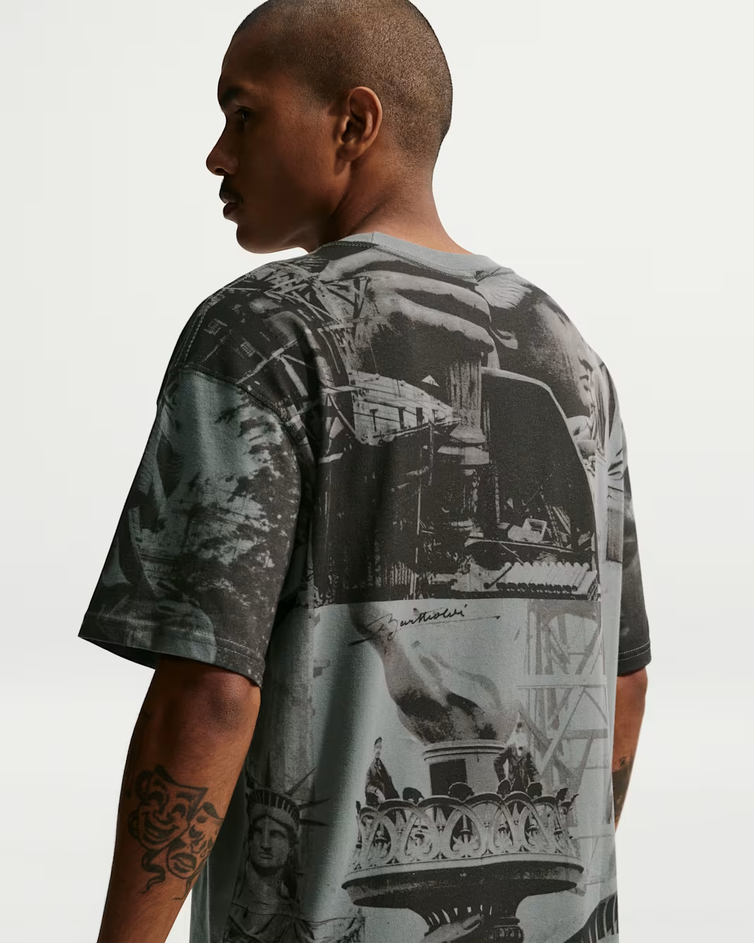 Nike France 法國 AOP 全印花純棉 T-Shirt IQ2261