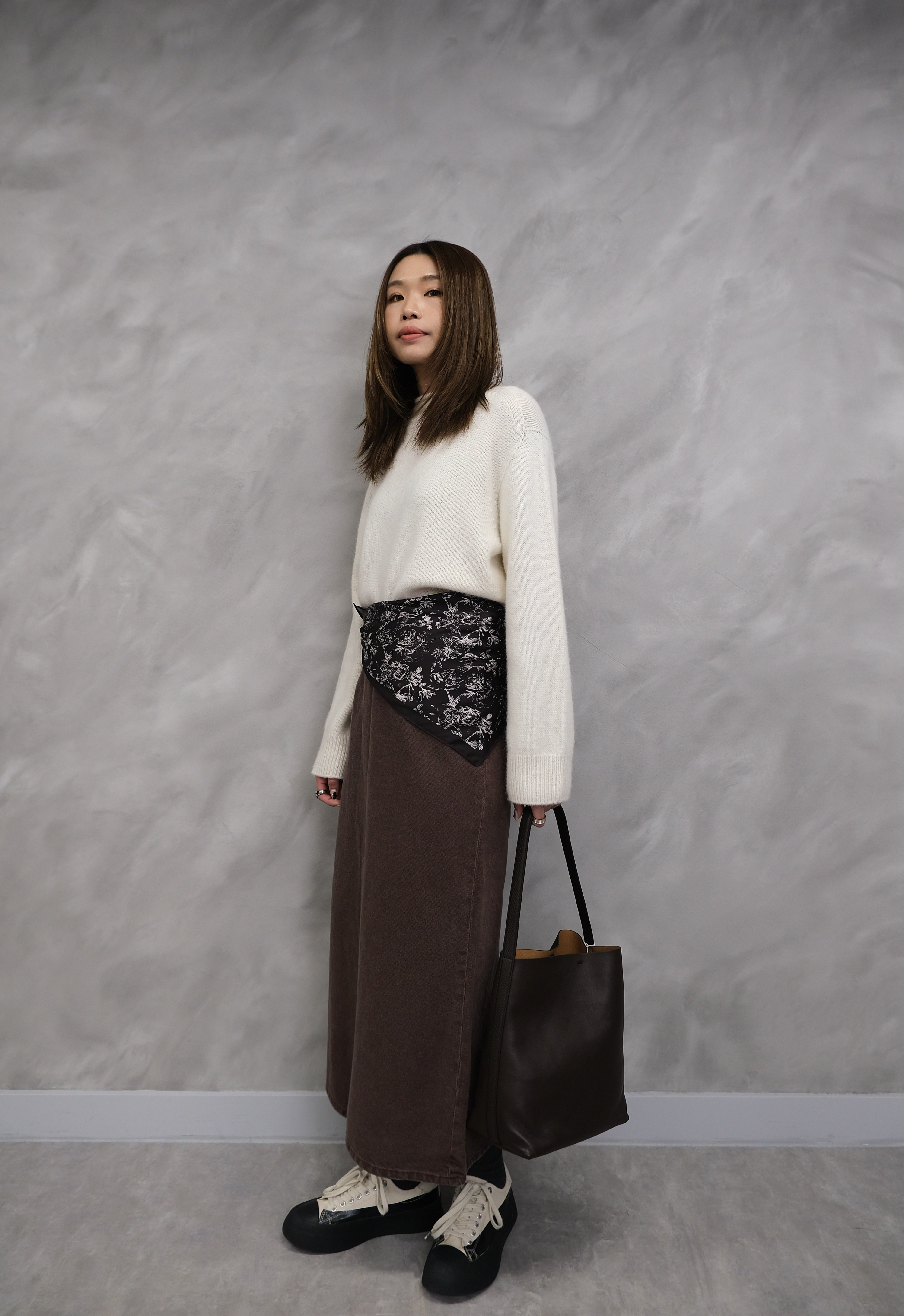 Denim pencil skirt #sk26