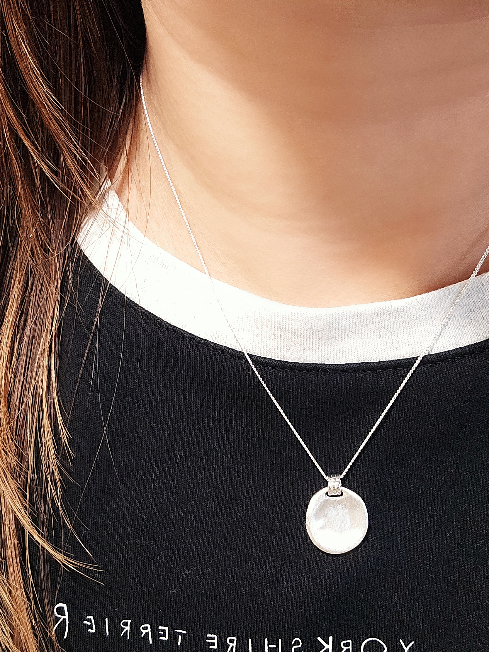 S925 - EN0108 Circle Necklace