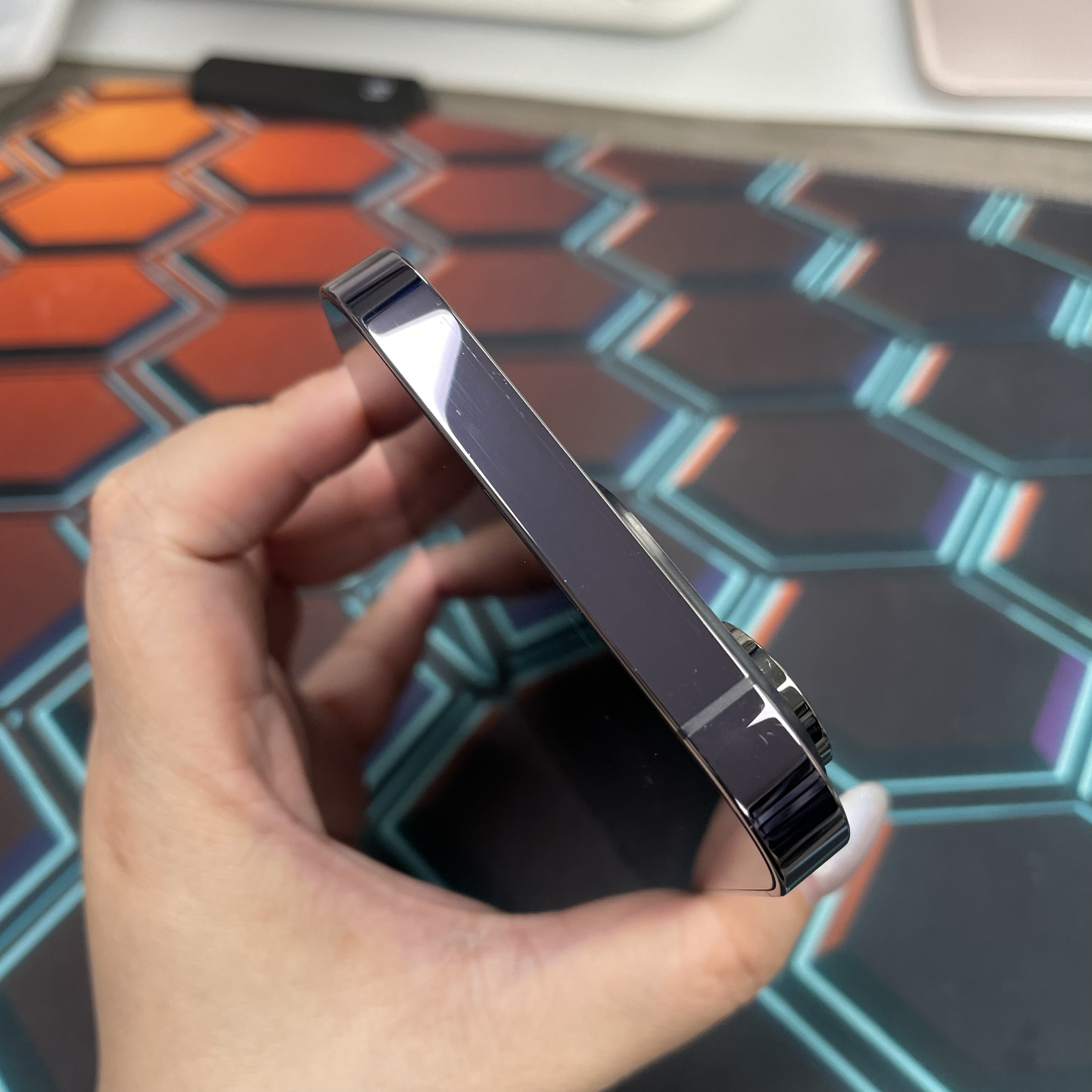 *6941 14 Pro 完美機 256GB 電89 紫色 purple