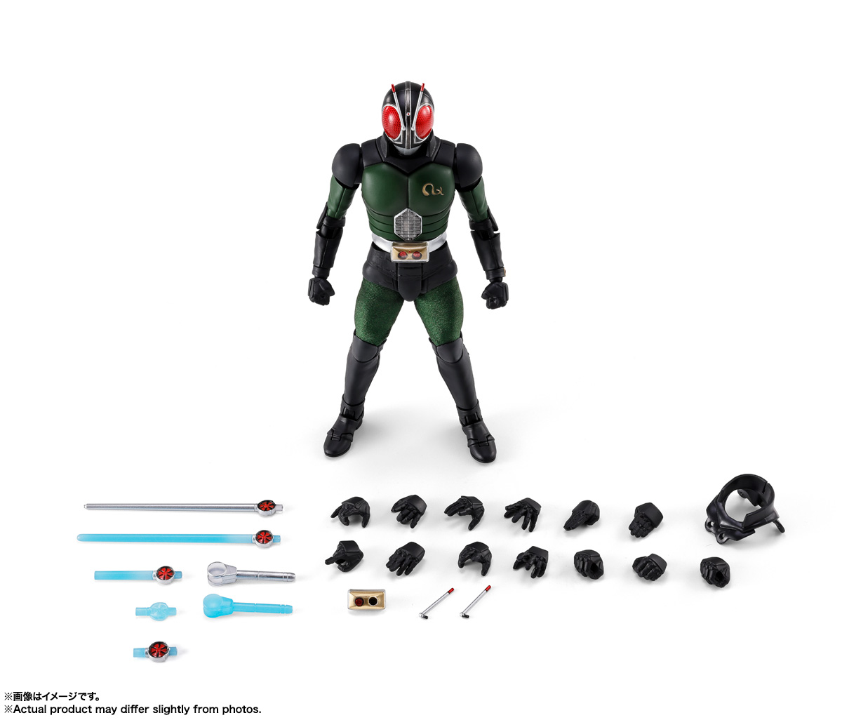 (預訂訂金 $200) (總價 $680) Bandai S.H.Figuarts (真骨彫製法) 幪面超人 BLACK RX SHF Rider BLACK RX (行版)