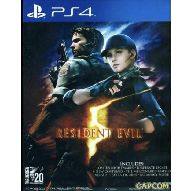 (🔥FLASH SALE🔥) Resident Evil 5 Full Game (PS4 & PS5) Digital Download