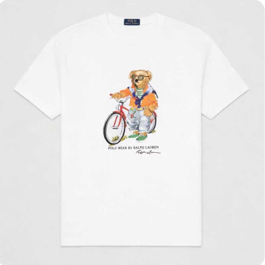 預訂 Polo Bear 印花短袖tee [貨號26A617]