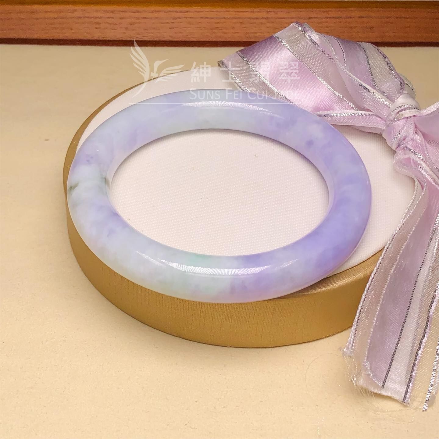木那藍紫春彩圓鐲57.3mm