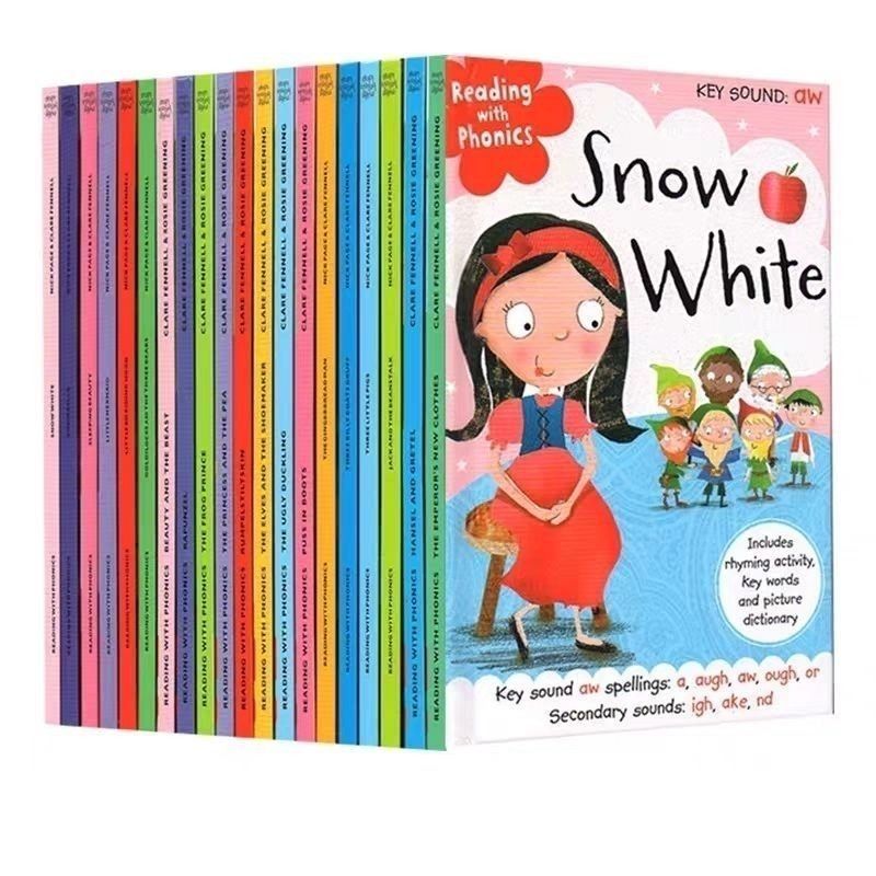 Reading with Phonics 童話自然拼讀｜20 books｜點讀版