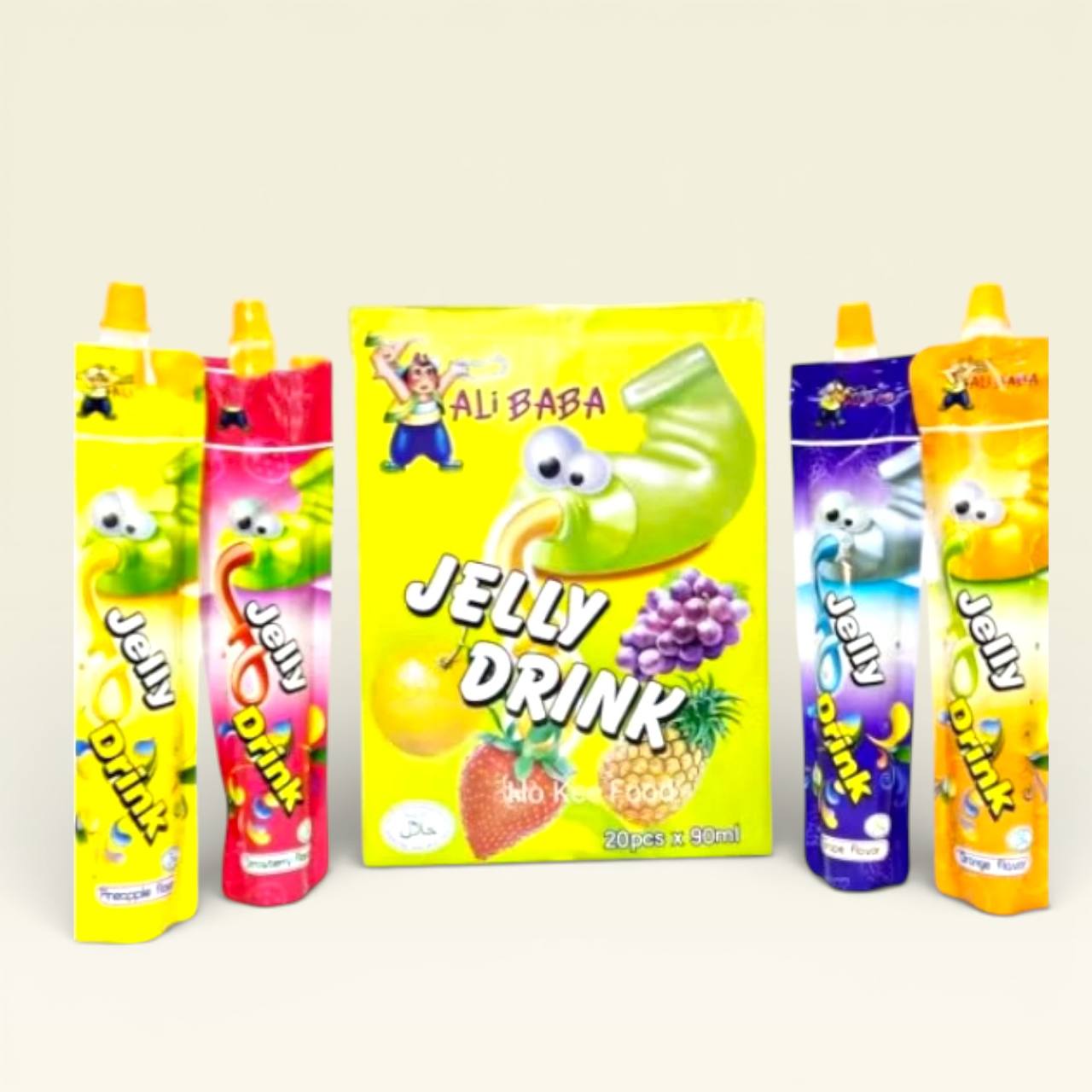Ali Jelly Drink Panjang Jeli 20pcs