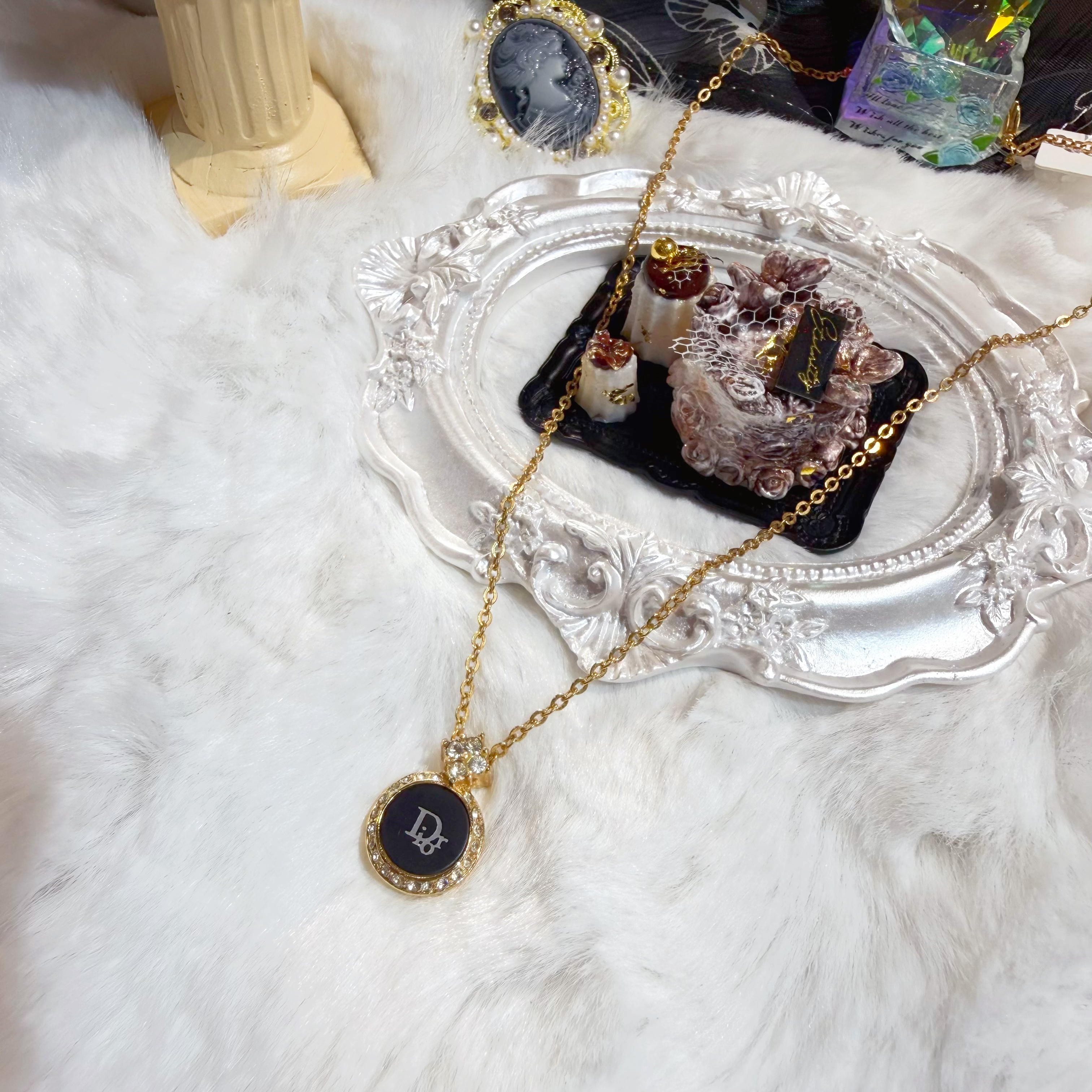 Dior necklace vintag /03