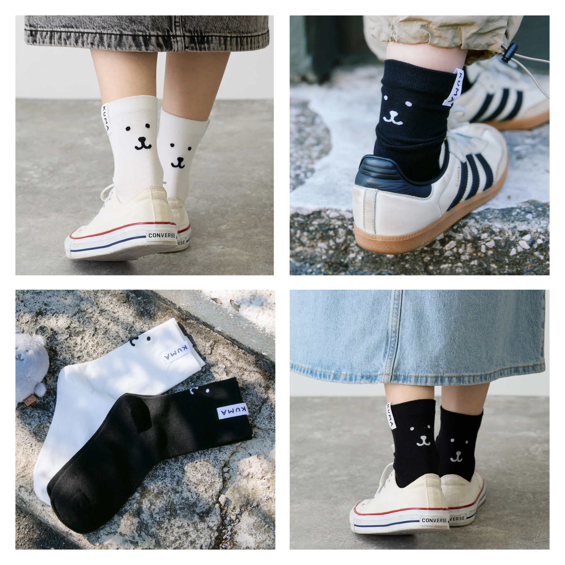 日本預訂📍Joke Bear大頭圖案長襪 13/2日本開售