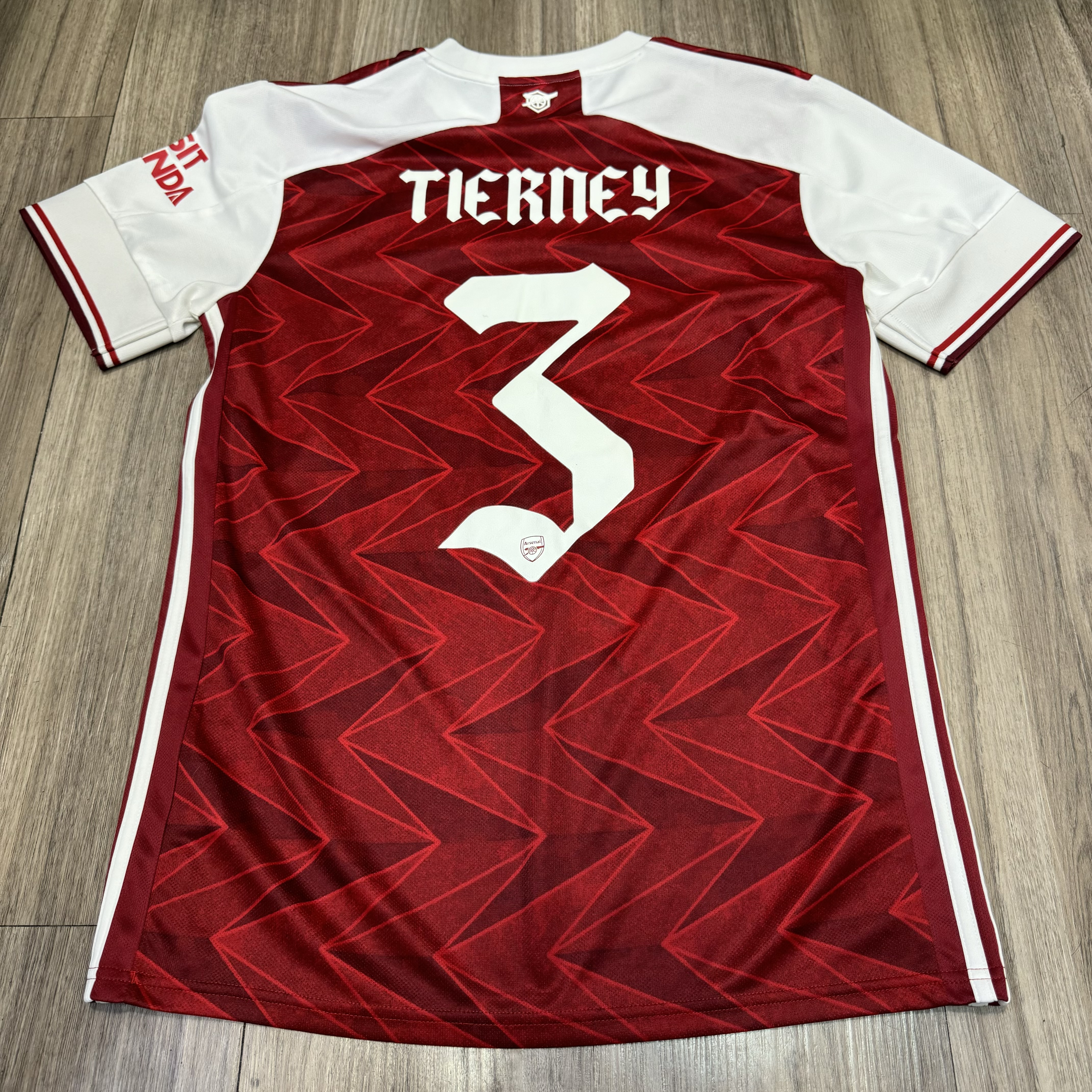 Arsenal 20/21 home shirt #3 Tierney