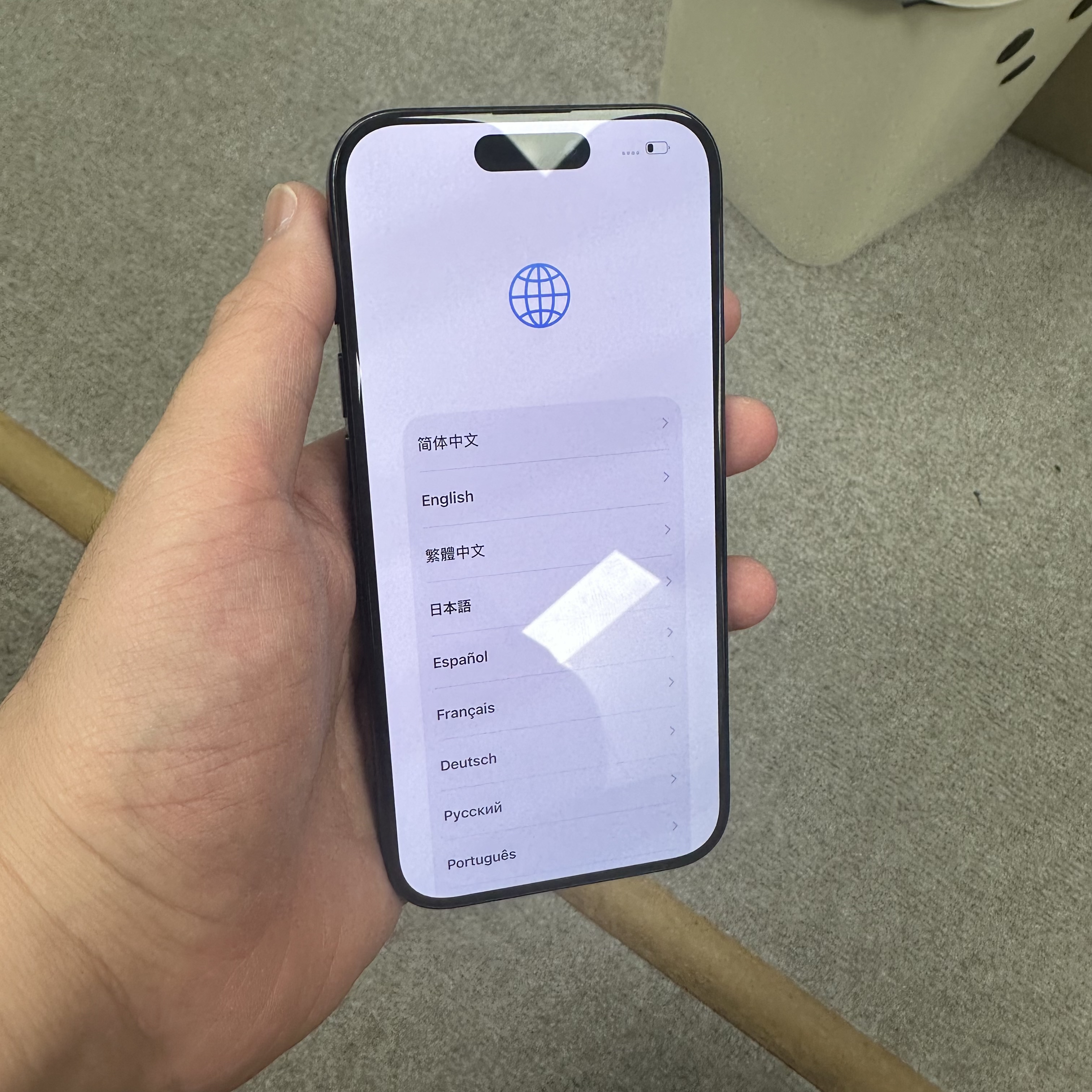 *6173 iPhone 15 Pro 完美機 電100 藍色 Blue