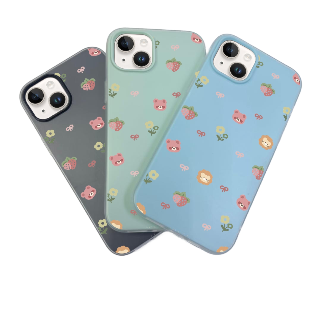 JELLY CASE PHONE FOR IPHONE - DESIGN FLOWER H