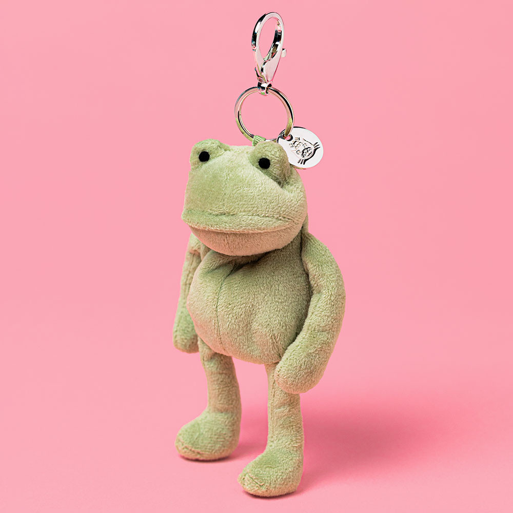 Jellycat Fergus Frog Bag Charm 青蛙🐸袋仔掛飾