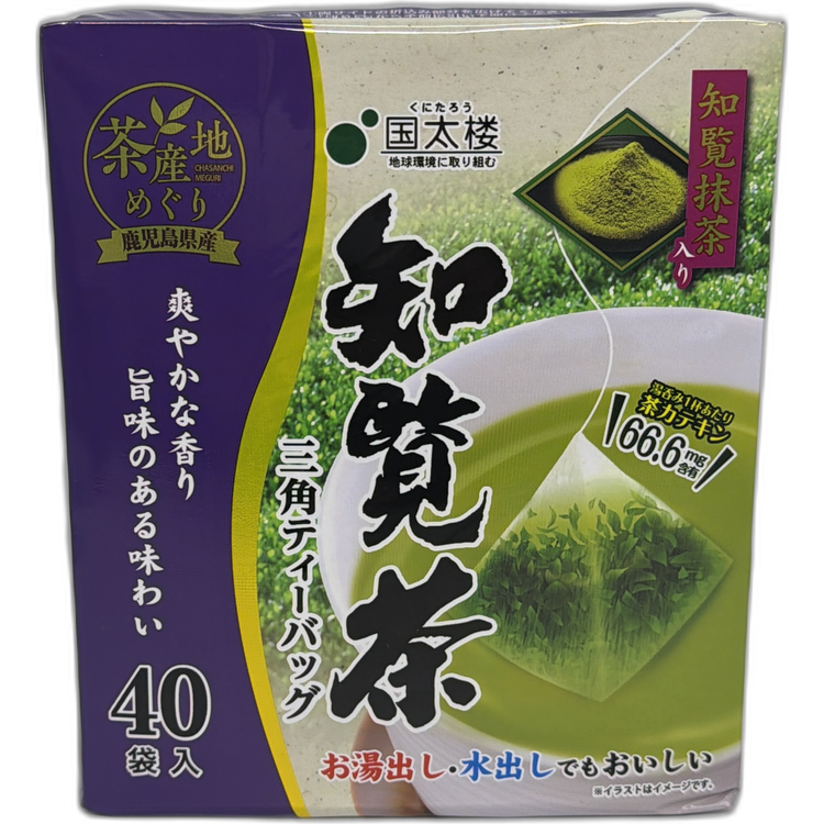 抹茶入知覽茶三角茶包 40包