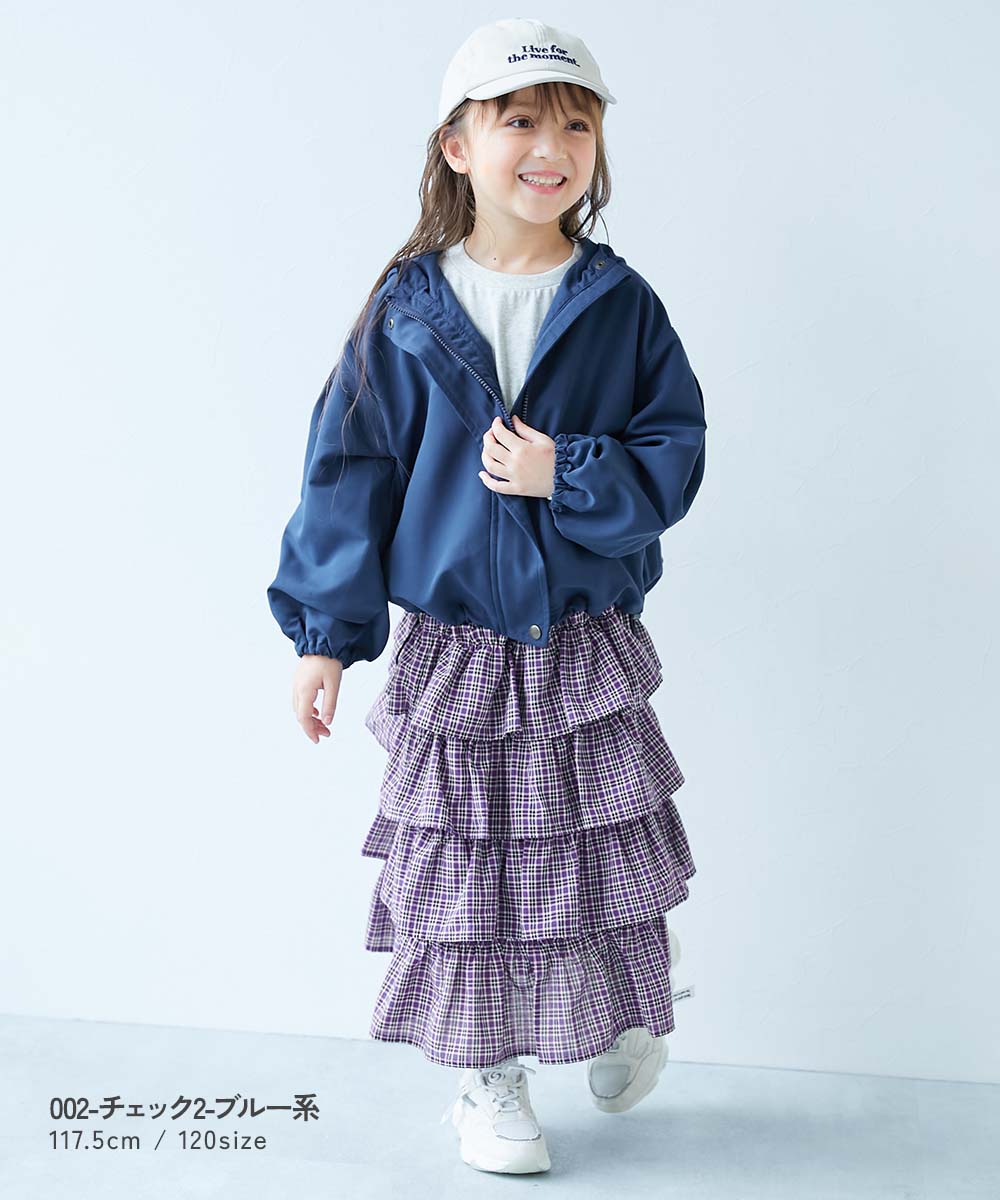 🆕【⭐訂購⭐】 🇯🇵日本直送 🌀蓬鬆多層 格紋印花半身裙［2款選］🌀[ELGA-0113][260822]
