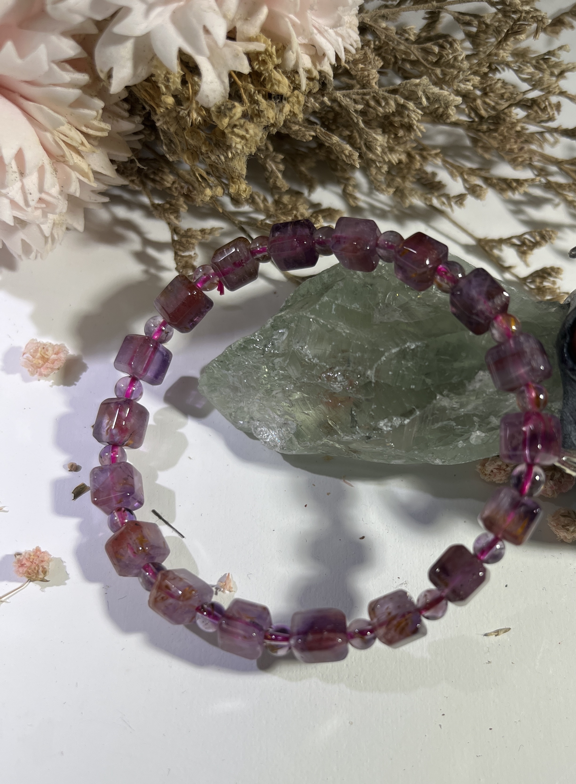 透體紫紅極光方糖 6m+