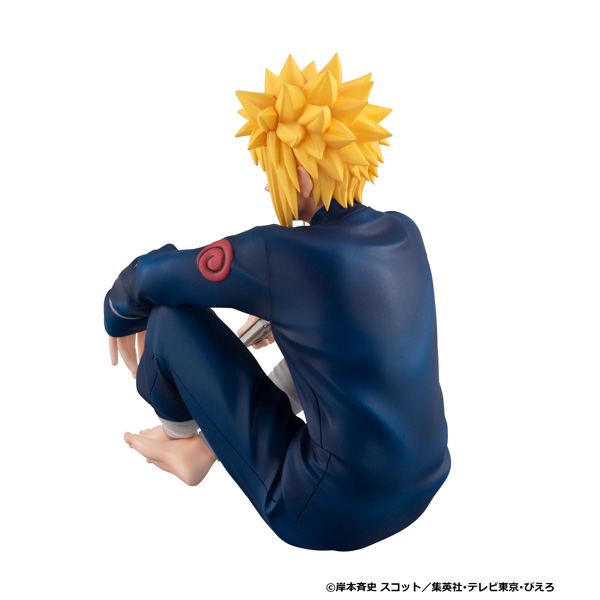 (預訂訂金 $100) (總價 $393) MegaHouse 火影忍者 疾風傳 波風水門 波風湊 波風皆人 掌上版 (行版) NARUTO Shippuden Minato Namikaze on Palm 