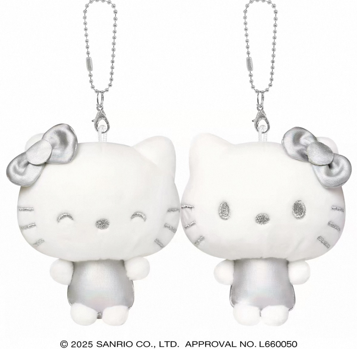 現貨｜日版 全銀系列對裝公仔吊飾🩶