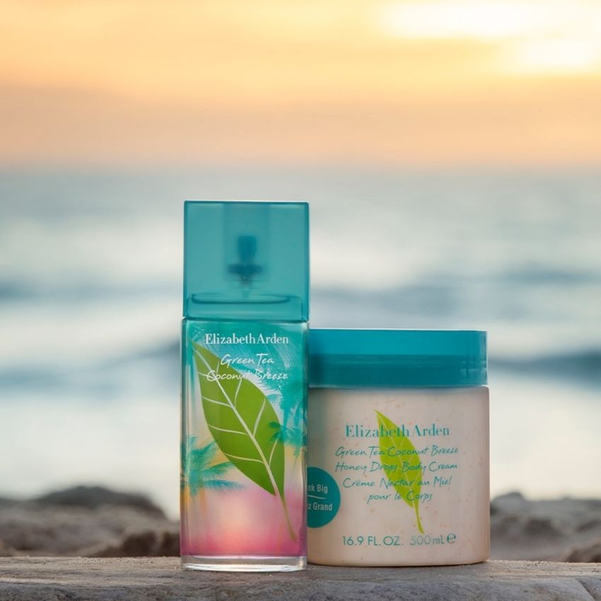 Elizabeth Arden 🌿 綠茶微風椰影蜜滴舒體霜 500ml