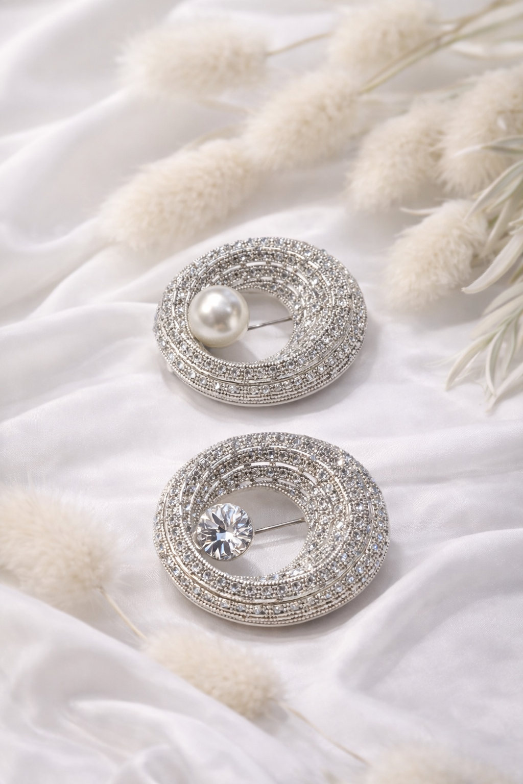 Swarovski Oval Brooch