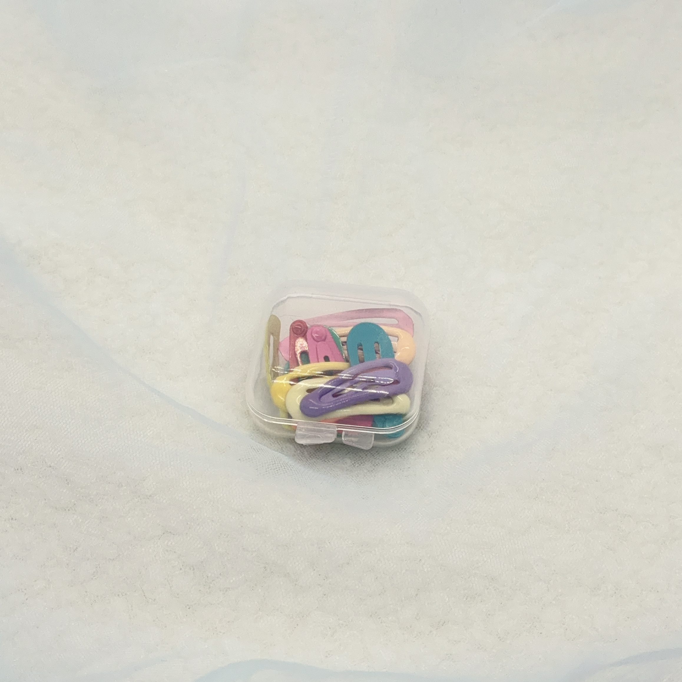 彩色超迷你 2.5cm snap clip (15pcs/box)