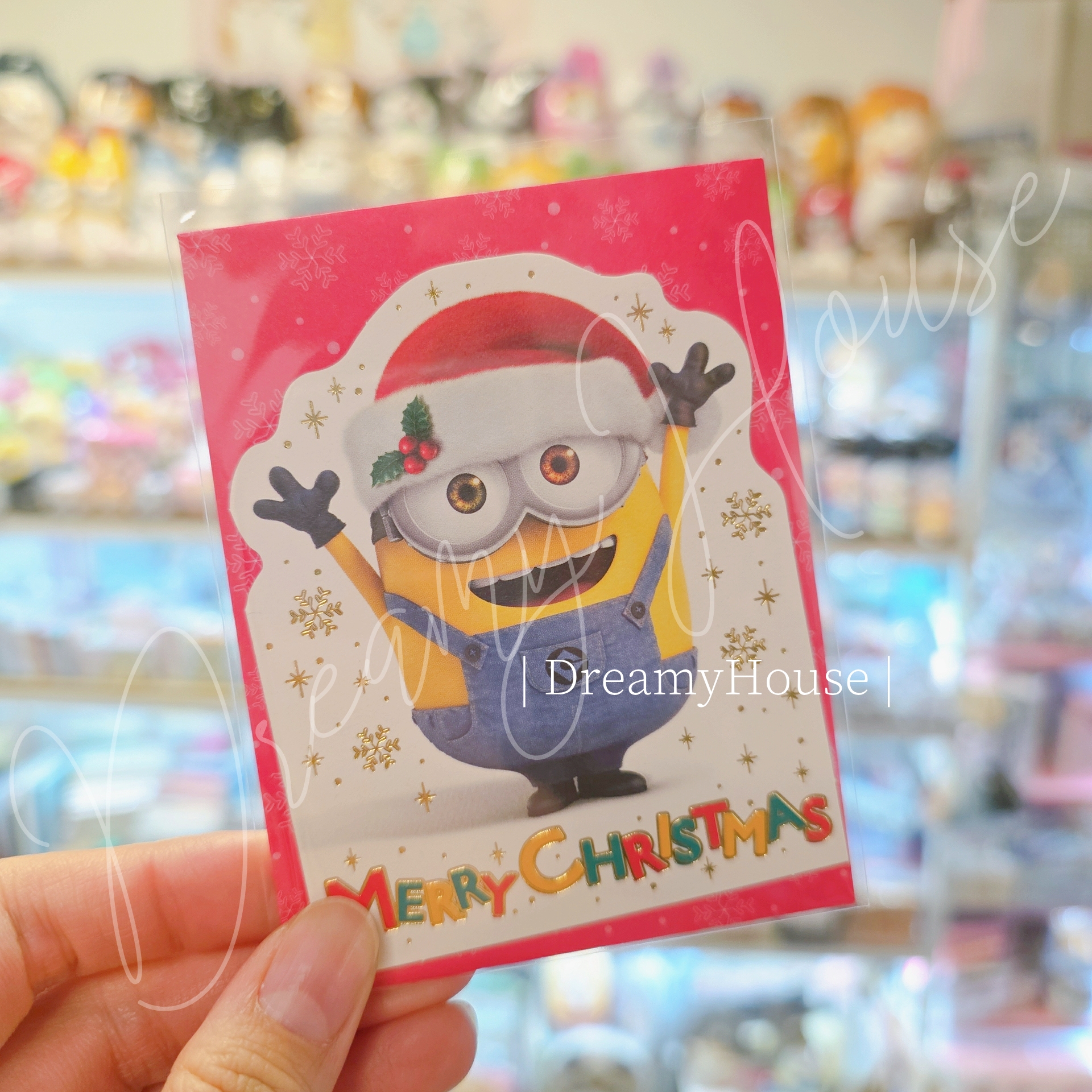 日本 minions 聖誕卡🎄