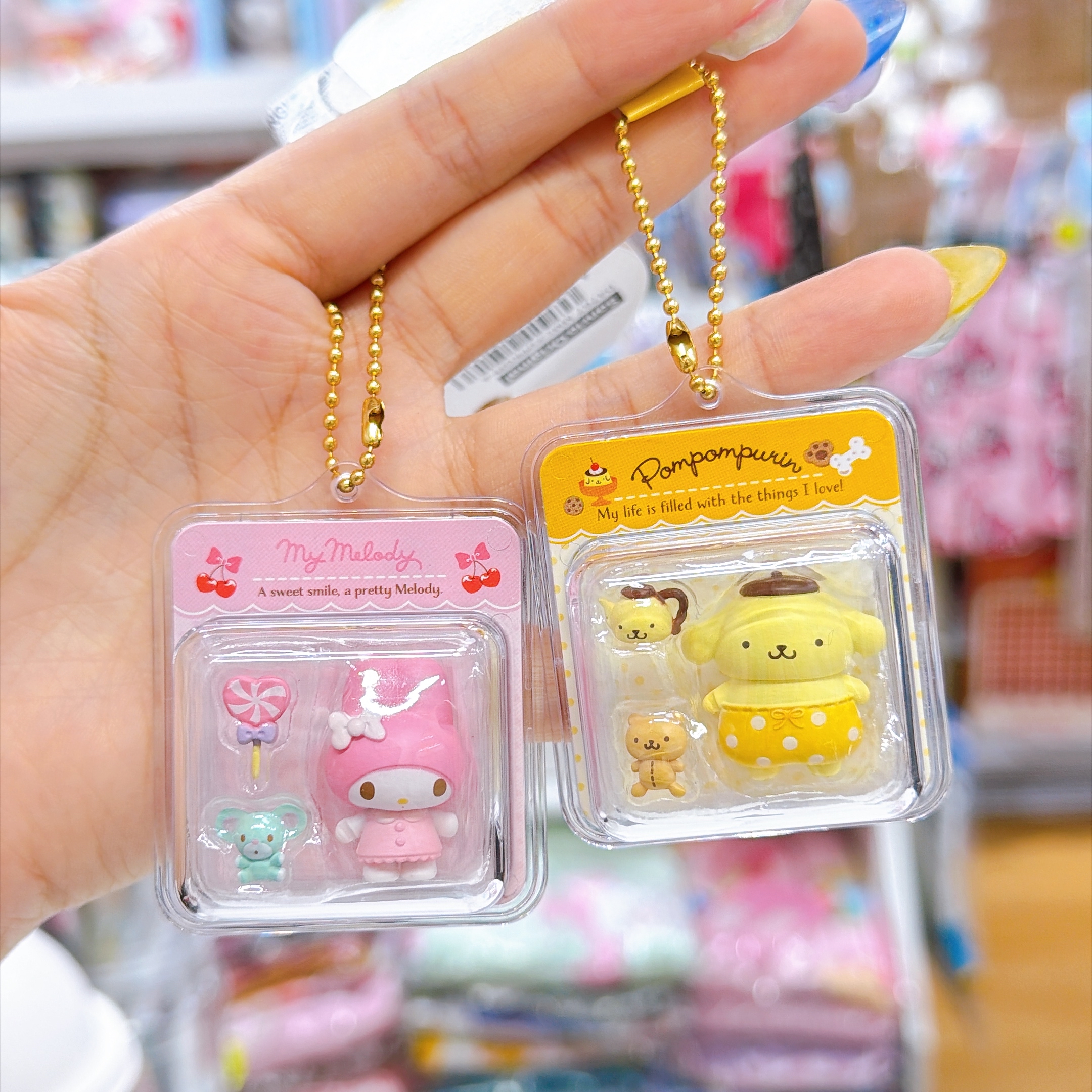日本直送Sanrio 迷你鎖匙扣掛飾
