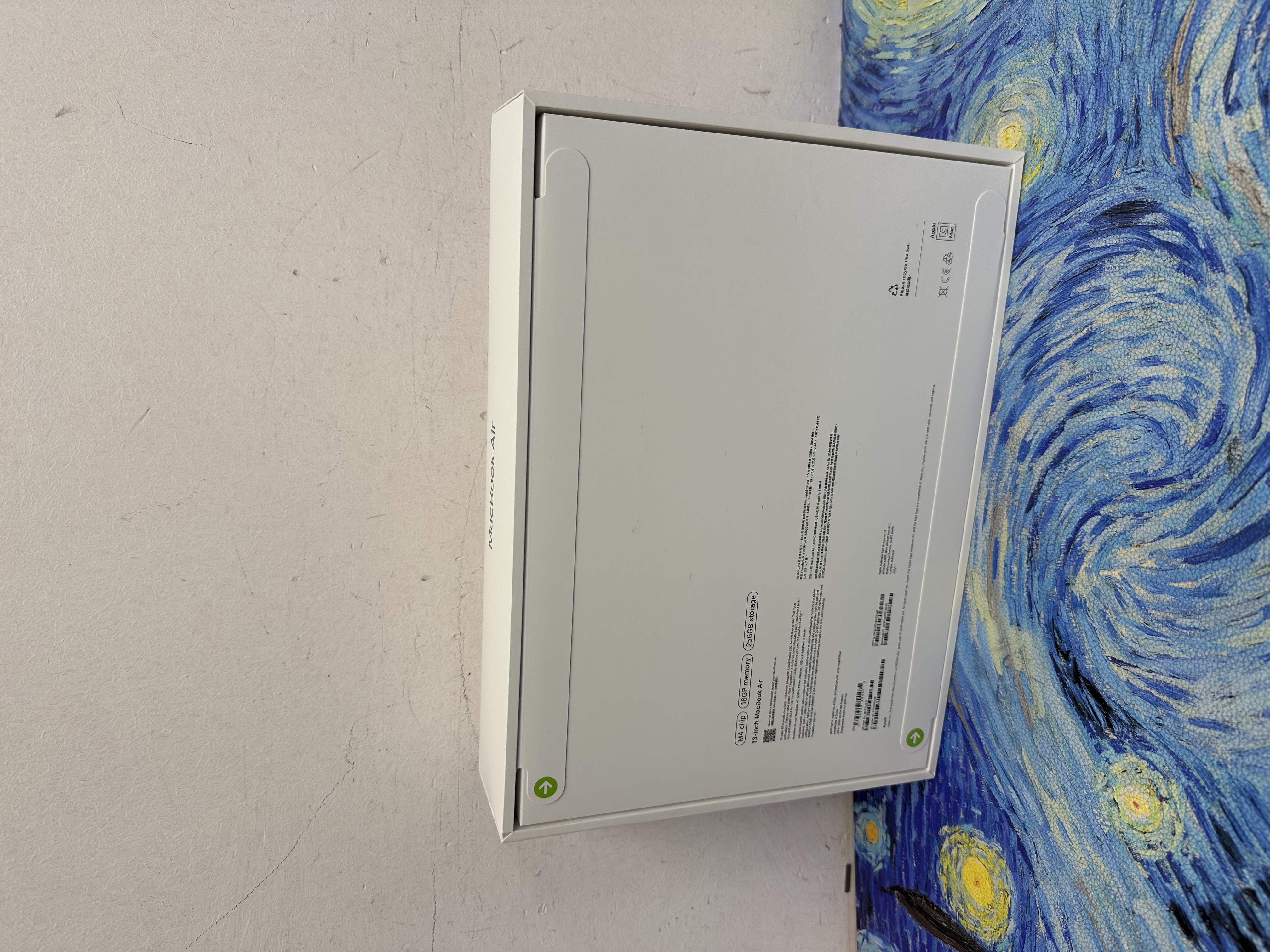 #6221 全新港版原封 APPLE  MacBook Air M4 2025 M4 CPU/ 16GB Ram/256GB SSD/8核心GPU/Liquid Retina Mon/13吋/天藍色/Gaming Laptop / Notebook / 超強續航能力/文書機 / 畫圖 / 剪片 / Movie / Netflix 