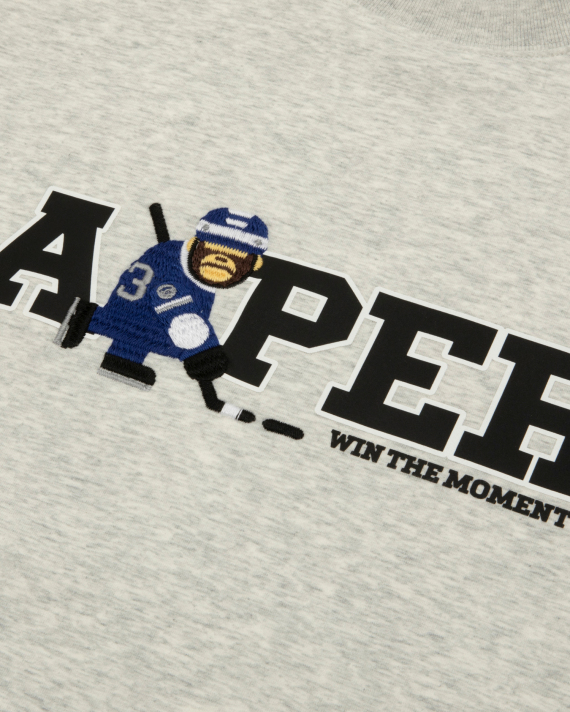 AAPE AAPER crew neck sweatshirt (D390XAR)