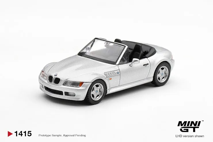 （預訂 Pre Order) Mini GT  ( MGT01415-R ) BMW Z3 Titanium Silver