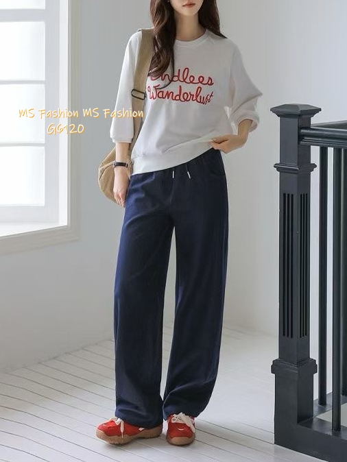 G6120 韓國🇰🇷刺繡潦草字母top