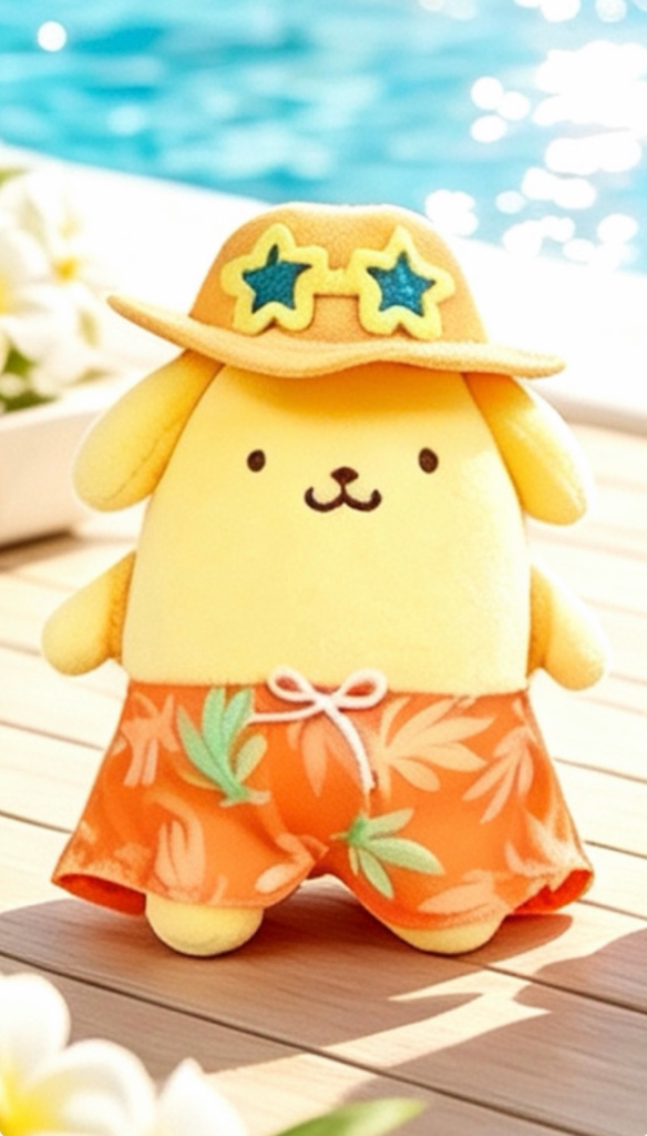 ［11月頭到貨] Sanrio夏日公仔公仔掛飾