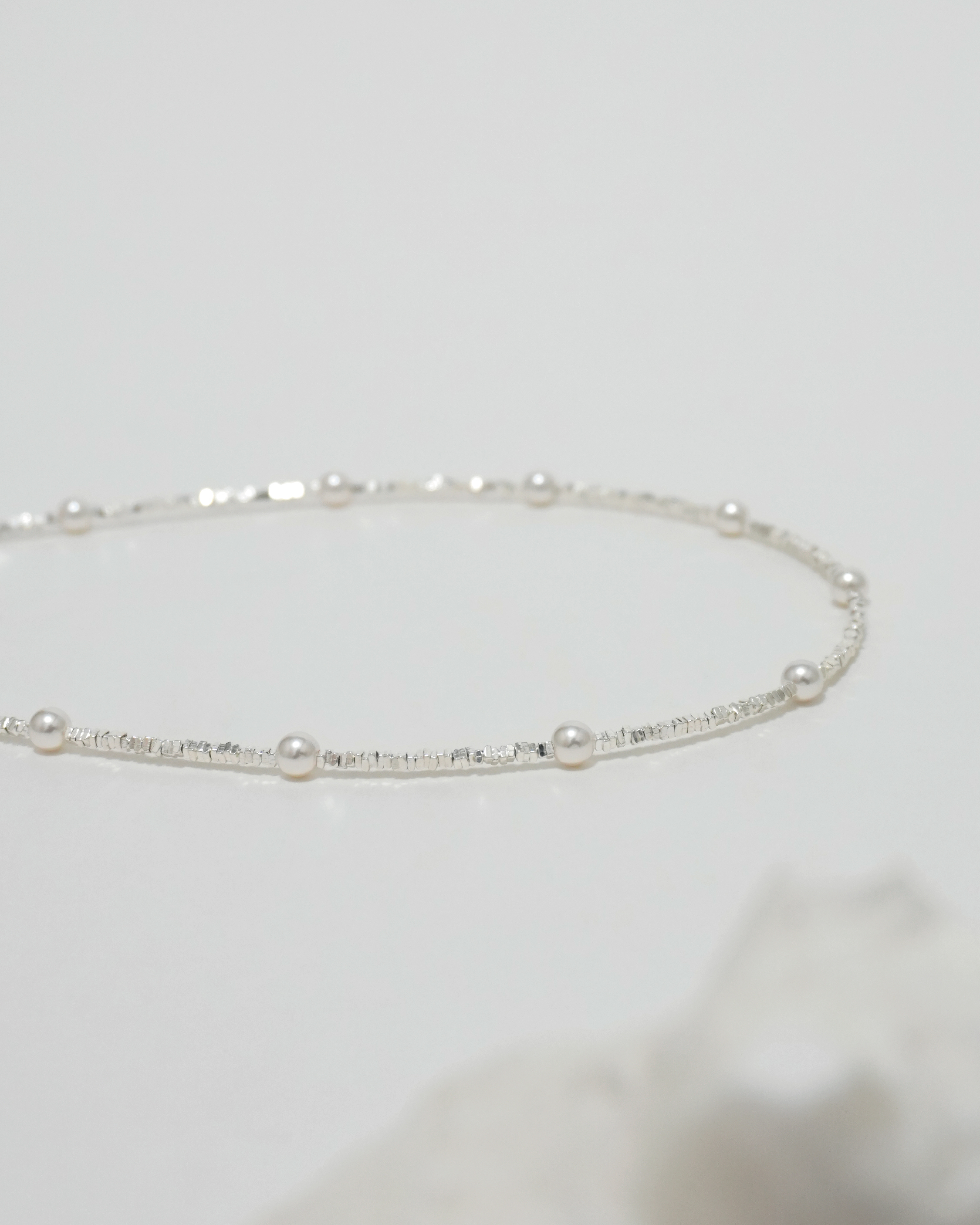 Twisted Harmony Pearl Necklace