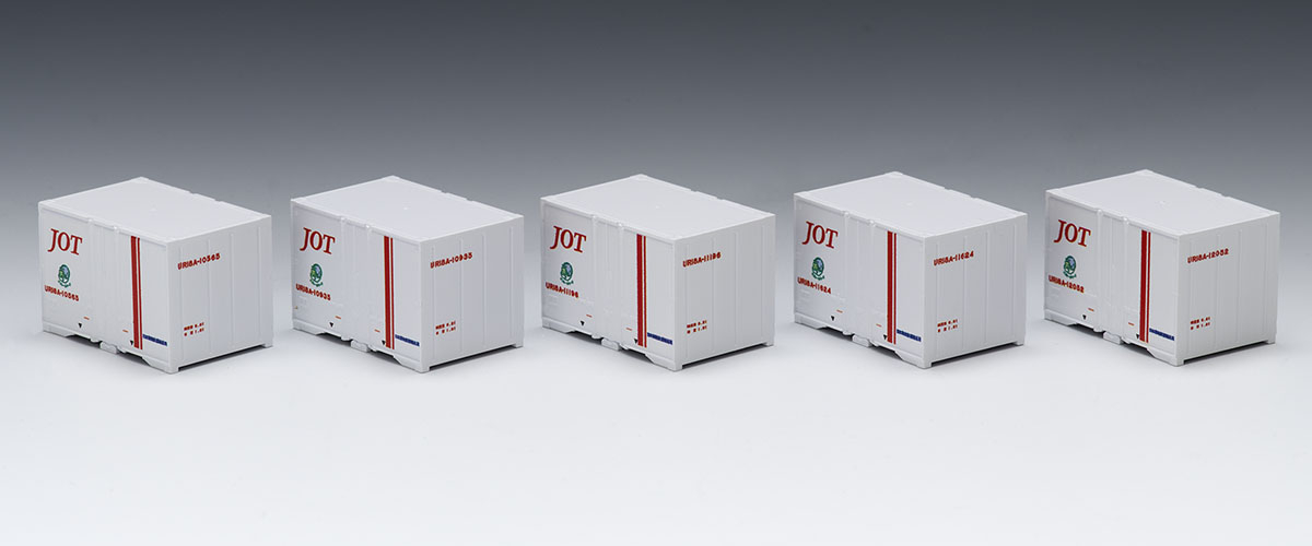 TOMIX N-scale 3182 UR18A-10000形コンテナ(日本石油輸送・5個入)