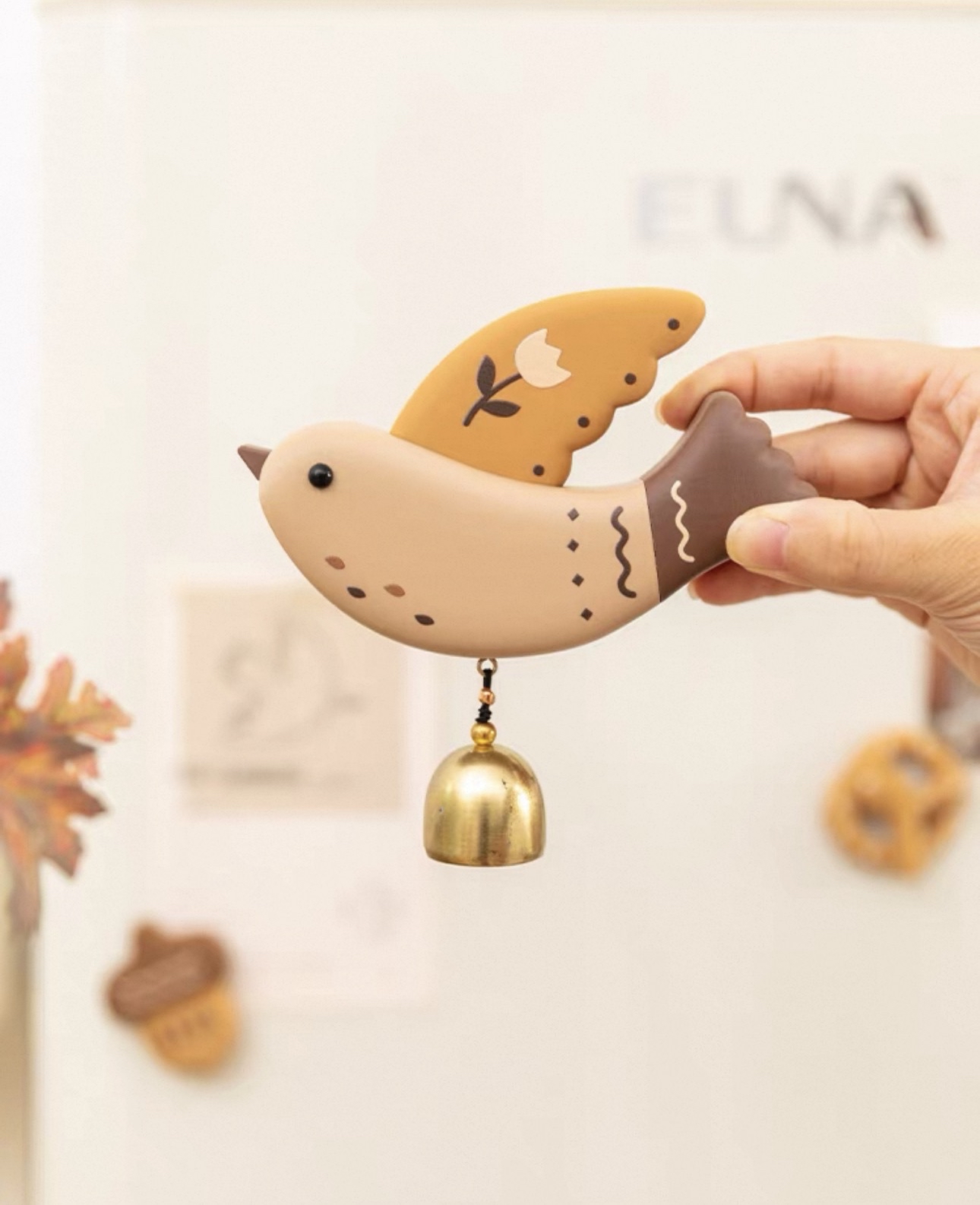 北歐風小鳥/小房子童話門鈴