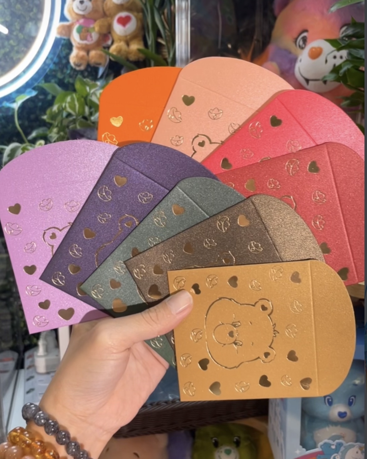 彩色熊利是封🧧30個