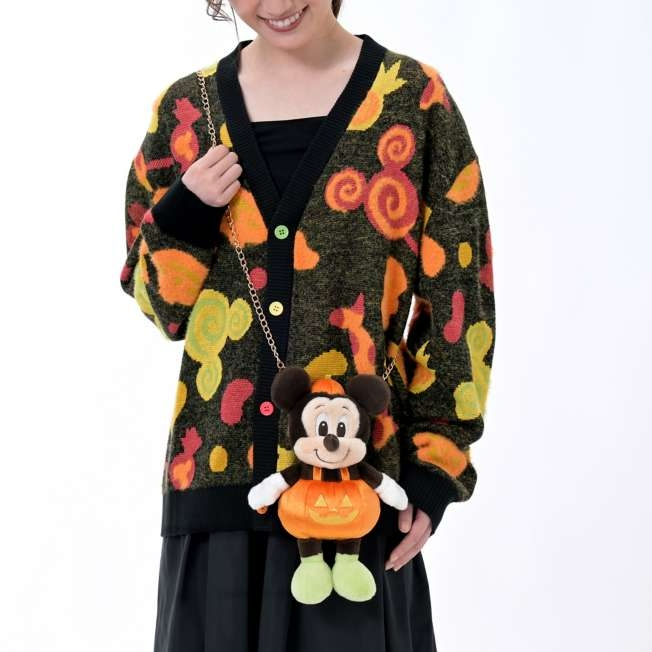 🌸 【預訂】Mickey HALLOWEEN 公仔斜孭袋 - 2027 DISNEY HALLOWEEN