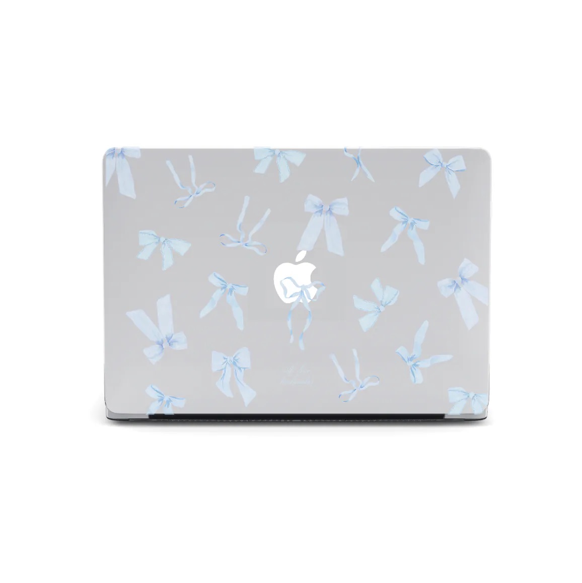 【The French Candy Floss *BLUE*】Transparent MacBook Protective Case