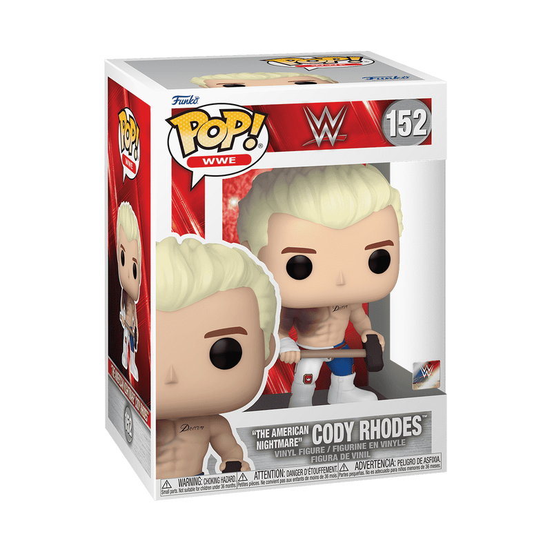 📦訂購 美國代購 Funko POP! WWE "The American Nightmare" Cody Rhodes (Hell in a Cell) Figure 模型