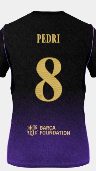 Barcelona 巴塞羅拿 x Kobe 2026-27 作客印字 (內有多選，不是球衣)
