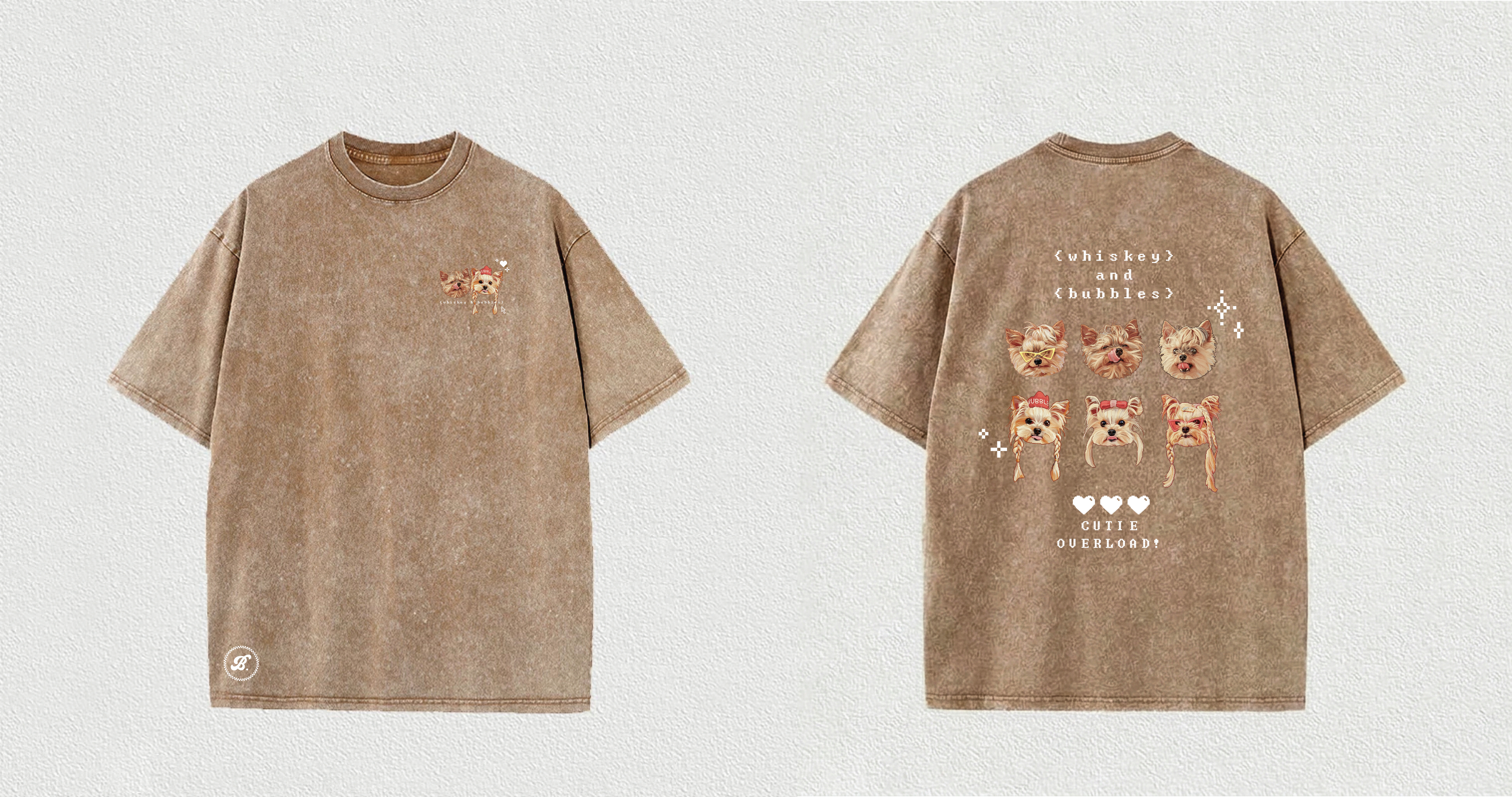 【寵物客製】男女 Oversize T-shirt